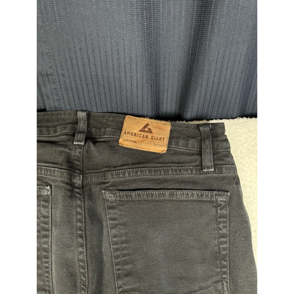 American Giant Black Jeans Skinny FIT - Men's 30x32 Fits 30x30 - Picture 8 of 13